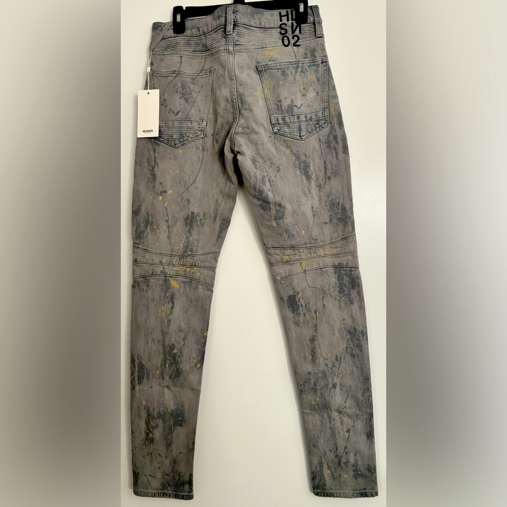 NWT Men's Hudson Blinder Skinny Biker Jeans - Size 31 - Picture 7 of 8